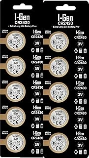 I-Gen Batteries Cr2430 Lityum Düğme Pil 3V Cr2430 (10'Lu Paket) ürün görseli 1