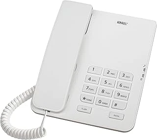 Karel Tm140 Tm140 Kablolu Telefon, Beyaz ürün görseli 1