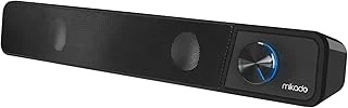 Lunatic Mi̇kado Serisi Md-69S Siyah 3Wx2 Led Işıklı Multimedia Soundbar Speaker (Bluetooth Desteği Yoktur) (Ürün Uzunlugu 40 Cm) ürün görseli 1