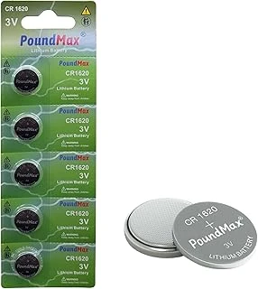 Poundmax 5 Adet 1620 (Cr1620,Dl1620) 3V Düğme Pil ürün görseli 1