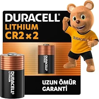 Cr2 Yüksek Güçlü Lityum Pil (2’Li Paket) 3V (Cr15H270) – Uzun Kullanım Ömrü – Alarm Sistemi Dedektörlerinde, Led Işıklarda Kullanım – 10 Yıl Depolama Ömrü Garantisi - Sızıntı Önlem ürün görseli 1