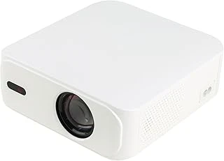 V318 Android 11 Projektör, 1080P Çözünürlük, 360 Ansi Lümen, Otomatik Focus, Wi-Fi 6, Bluetooth 5.4, 4K, Otomatik Düzeltme, 60-200 Inç Görüntü, Beyaz ürün görseli 1