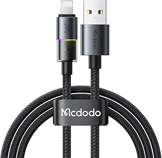 Mcdodo Ca-8170 Usb Iphone 3A 7 Renkli Led Işıklı Şarj Data Kablosu ürün görseli 1