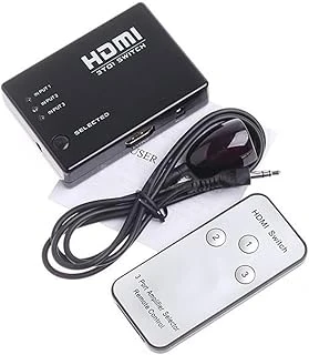 3 Port Hdmi Switch Çoklayıcı Çoğaltıcı Kumandalı ürün görseli 1