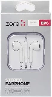 Zore Ep6 Süper Seri 3.5Mm Kulaklık Beyaz ürün görseli 1