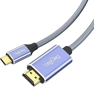 Veggieg 4K/60Hz Type-C 3.1 To Hdmi 2.0 Dönüştürücü Kablo 2 Metre ürün görseli 1