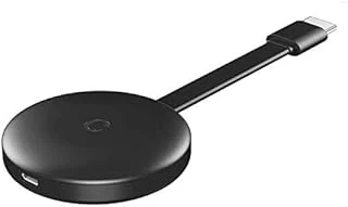 G12 Chromecast Kablosuz Hdmi Ses Görüntü Aktarıcı Siyah ürün görseli 1