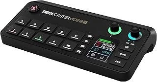 Røde Rødecaster Video S – Podcast Video Anahtarlama Ses Arayüzü – Çoklu Kamera Sistemi, 4 × Video Girişi (Hdmi Usb), 1080P60, Çok Kaynaklı Sahneler ürün görseli 1