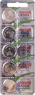Maxell Cr2025 Piller, 5 Adet, Lityum, 3 V, 170 Mah, Gri ürün görseli 1