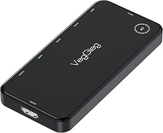 Veggieg 4K Hdmi 2.0 Görüntü Seçici 5 Giriş 1 Çıkış Kumandalı Switch ürün görseli 1