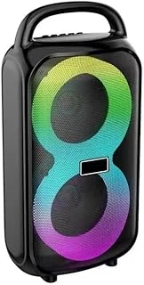 Ht-983 Taşınabilir Bluetooth Hoparlör 2×3” Hoparlör 6W Rgb Tws Destekli Extra Bass Tf Card Usb Müzik Kutusu ürün görseli 1