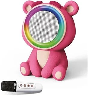 Sunix 20W 2400 Mah Karaoke Mikrofonlu Ayıcık Bluetooth Haparlör Bts-253 ürün görseli 1