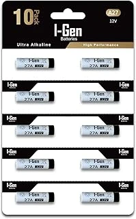 I-Gen 27A Pil 10'Lu Paket 12V Mn27 Pi̇l (27A / A27 / L828) ürün görseli 1