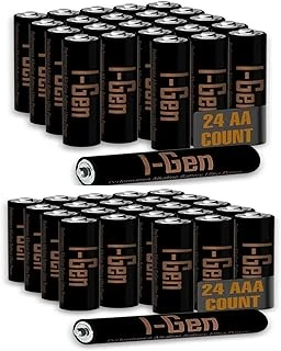 I-Gen A175 Alkalin 24'Lü Paket Lr03 1.5V Aaa İnce Kalem Pil + 24'Lü Paket Lr6 1.5V Aa Kalem Pil ürün görseli 1