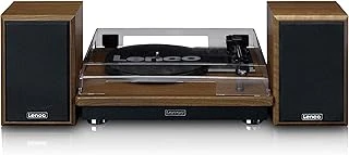 Lenco Ls-100 - Bluetooth 5.0 Hi-Fi Pikap - Harici Hoparlör - 2 X 10 Watt Rms - Kayış Tahrikli - Otomatik Durdurma - Ahşap, 20 Watt Rms ürün görseli 1