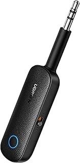 Ugreen Bluetooth 5.0 Verici 3.5Mm Dahili Mic Araç Mikrofon Bluetooth Adaptörü Ile 2'Si 1 Arada Alıcı Siyah ürün görseli 1
