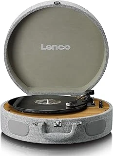 Lenco Ls-66-Gy Dahili Hoparlör Bluetooth Özellikli Ahşap Pikap ürün görseli 1