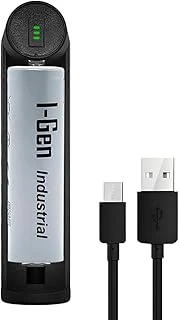 I-Gen Batteries G103 2600Mah Şarj Edilebilir Pil + Tekli Şarj Seti (18X65Mm - 3.7 - Düz Kafa) ürün görseli 1