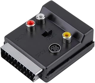Alfais 4816 Scart To Rca Tos Skart Çevirici Dönüştürücü S-Video Adaptör ürün görseli 1