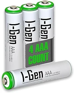 I-Gen B164 4 Adet Aaa 900 Mah Şarj Edilebilir İnce Kalem Pil 1.2V Ni-Mh Şarjlı Pil ürün görseli 1