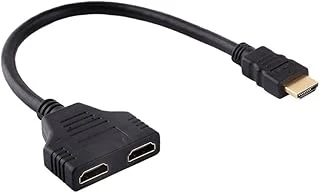 Coverzone Hdmi Çoklayıcı 1 Giriş 2 Çıkış Splitter 1080P Full Hd Görüntü Dağıtıcı Adaptör Tv Monitör Projeksiyon İçin Çoğaltıcı Hdmi Splitter Aynı Görüntü Aktarımı | Zr158 ürün görseli 1