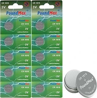 Poundmax 10 Adet 1616 Cr1616 Dl1616 3V Lityum Pil ürün görseli 1