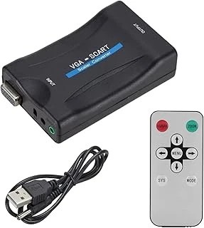 Cr02 Vga Dan Scart Video Ses Dönüştürücü Adaptör Uzaktan Kumandalı ürün görseli 1