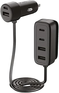 Smartcharger 6Sı 1 Arada Pd 90W Araç Hızlı Şarj Aleti 3 Usb-C+3 Usb-A ürün görseli 1
