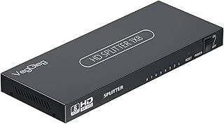 Veggieg 1080P Full Hd 1 Giriş 8 Çıkış Hdmi Splitter Görüntü Ayırıcı Adaptör ürün görseli 1