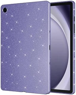 Zore Galaxy Ile Uyumlu Tab S10 Fe Simli Parlak Görünümlü Tablet Kılıf Derin Mor ürün görseli 1