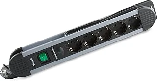S-Link Spgks05 1.5M 3G1.5Mm2 900 Joule 5Li Akım Kor. Gri Priz Çoklayıcı ürün görseli 1