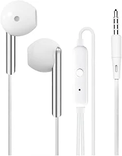 Heartz K103 3.5Mm Girişli Metal Yüksek Ses Sporcu Kulak İçi Extra Bass Beyaz Kulaklık Stereo Beyaz ürün görseli 1