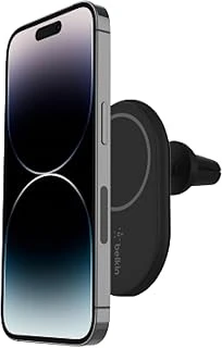 Belkin Boostcharge Kablosuz Şarj Manyetik Araç Telefonu Montaj Tutacağı, Magsafe Etkinleştirilmiş Aygıtlar Ile Uyumlu (Kablo Dahil) ürün görseli 1