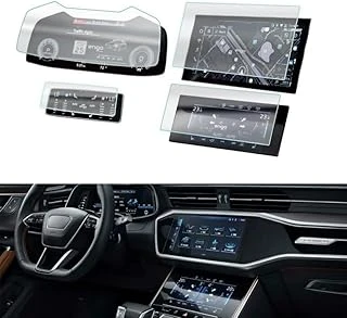 Engo Audi A7 Mat Ekran Koruyucu Multimedya Kumanda Gösterge Klima ürün görseli 1
