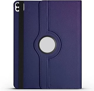 Zore Ile Uyumlu Ipad 13 2024 Zore Dönebilen Standlı Kılıf Lacivert ürün görseli 1