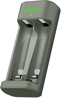 Gp E221 Usb Şarj Ci̇hazi (Pilsiz Model) 2 Kanallı Hem Aa Hemde Aaa Şarjlı Piller Için ürün görseli 1