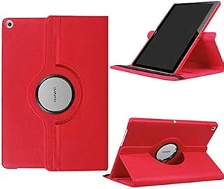Mediapad T3 7 Inc Ile Uyumlu Kılıf 360 Dönebilen Standlı Case Kırmızı ürün görseli 1
