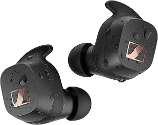 Sennheiser True Wireless - Kulak İçi Bluetooth Kulaklık - Adaptif Akustik, 27 Saate Kadar Dinleme Süresi, Bluetooth 5.2, Su Sıçramasına, Toza Tere Karşı Dayanıklılık (Ip54) - Siyah ürün görseli 1