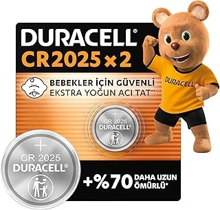 2025 Lityum Düğme Piller (2’Li Paket) 3V, Bebek Güvenlik Teknolojisi, Anahtarlık, Akıllı Bileklikler 3D Gözlüklerde Kullanım, Bebek Güvenlikli Paketleme ürün görseli 1