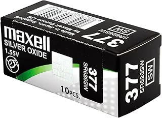 Maxell Sılver Oxide 377 Sr626Sw Pil 10'Lu Paket ürün görseli 1