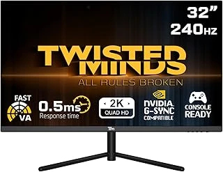 Twisted Minds 32" Tm32Qhd240Va Qhd 2K 240Hz 0,5Ms Hdmi Dp Hdr10 Moni̇tör ürün görseli 1