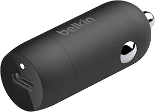 Belkin Boostcharge 30W Hızlı Araç Şarj Cihazı, Usb-C Güç Dağıtım Portlu Kompakt Tasarım, Iphone 16, 15, Galaxy S23, Note, Pixel Vb. Için Evrensel Uyumluluğa Sahip Usb Araç Şarj - Siyah ürün görseli 1