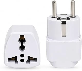Primex Px-Amc1 Universal Priz Dönüştürücü, Amerikan Priz İngiliz Priz Türk Çevirici Adaptör, Us/Uk To Eu Türk Fiş Adaptörü Seyahat Tipi Çevirici ürün görseli 1
