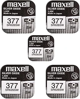 Maxell Brunswick 377 Sr626Sw Düğme Pil 1,55 V ürün görseli 1