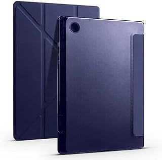 Zore Galaxy Ile Uyumlu Tab A8 10.5 Sm-X200 (2021) Kılıf Tri Folding Kalem Bölmeli Standlı Kılıf Lacivert ürün görseli 1
