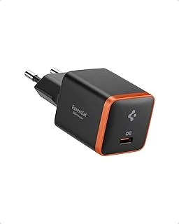 Spigen 30W Usb-C Mini Hızlı Şarj Aleti Pps Desteği/Isı Düşürücü Gan Destekli Akım Korumalı Güç Adaptörü Iphone & Android & Ipad & Macbook Type-C Black- Ach08448 ürün görseli 1