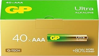Gp Batteries G-Tech Alkalin İnce Lr03 - Aaa Boy 1.5V Pil 40'Lı Kutu ürün görseli 1