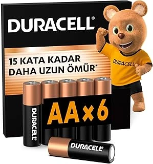 Aa Alkalin Kalem Pil (6'Lı Paket) 1,5 V Lr6/Mn1500 ürün görseli 1