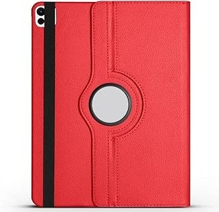Zore Ile Uyumlu Ipad 13 2024 Zore Dönebilen Standlı Kılıf Kırmızı ürün görseli 1