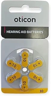 Oticon 10 Numara İşitme Pili (10 Paket) ürün görseli 1